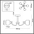 Потолочная люстра Bliss 5642/5C