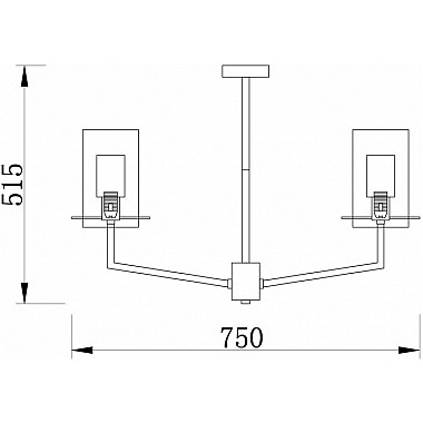 Потолочная люстра Felicity FR5206PL-06FG