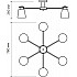 Потолочная люстра Volante 52443 4