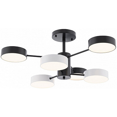 Потолочная люстра Ferrara 250906/6B Bk/Wh