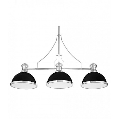Подвесная люстра Lumina Deco Ettore LDP 710-3 BK+CHR