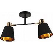 Потолочная люстра IL6116-2COU-79 BK GD Abelie