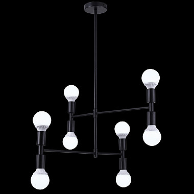 Потолочная люстра Loft Lux LOFT LUX 75129/8C BLACK