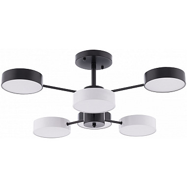 Потолочная люстра Ferrara 250906/6B Bk/Wh