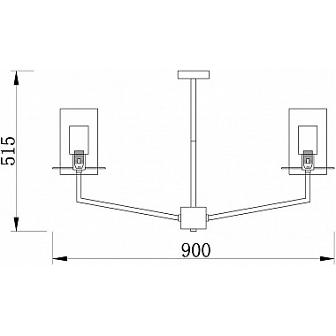 Потолочная люстра Felicity FR5206PL-08FG