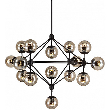 Потолочная люстра Modo 8916P/15 black/cognac