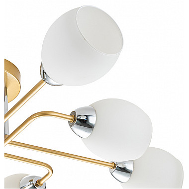 Потолочная люстра Hope 1132/8P Gold