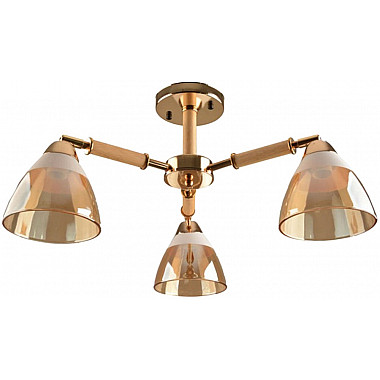 Потолочная люстра MD.8315-3-S-FGD+WOOD
