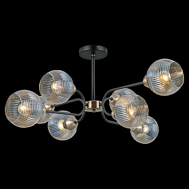 Потолочная люстра IL0398-8CSQ-79 BK AB