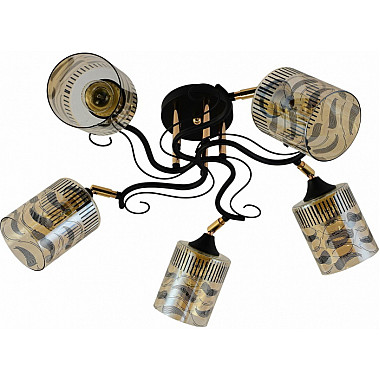 Потолочная люстра 11313-0.3-05 BK+FGD