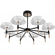 Потолочная люстра MD21001018 MD21001018-8A black/gold