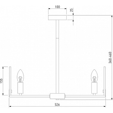 Потолочная люстра Marble 60158/5 латунь Smart