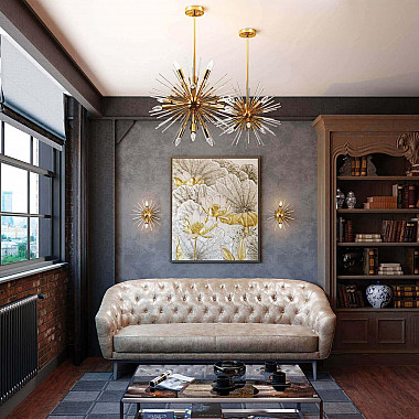 Подвесная люстра Odeon Light Kadrilia 4849/6