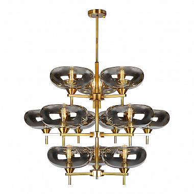 Подвесная люстра iLamp Rivoli 6607/12 GD