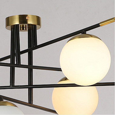 Потолочная люстра IL0059-8C-79 BK COP