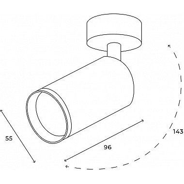 Спот Focus HSBL_0115