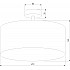 Потолочная люстра Rondo 6247 Rondo Linen