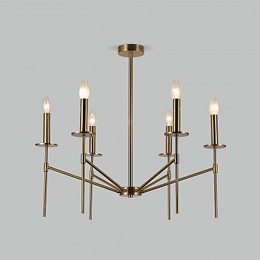 Потолочная люстра Anders 60142/6 латунь