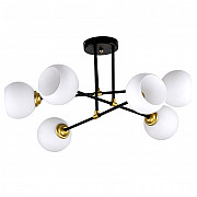 Потолочная люстра MD.2809-6-S BK+FGD