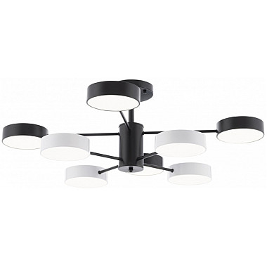 Потолочная люстра Ferrara 250906/8B Bk/Wh