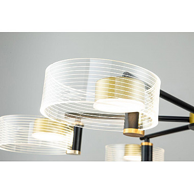 Подвесная светодиодная люстра Escada Cloud 10226/6LED