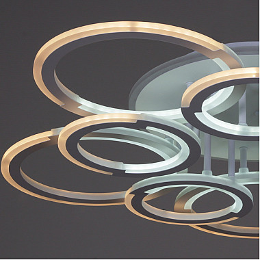 Потолочная люстра 09820-3.3-5+5A WH (RGB)