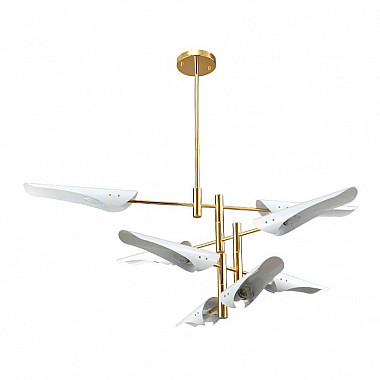 Подвесная люстра Crystal Lux Rafael SP8 Gold