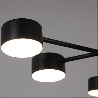 Потолочная люстра 03726-0.3-09 BK GX53