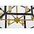 Подвесная люстра Lumina Deco Lorton LDP 1142-6 BK+MD