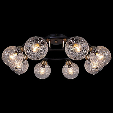 Потолочная люстра IL0296-8CSQ-79 BK AB