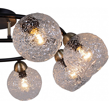 Потолочная люстра IL0296-8CSQ-79 BK AB