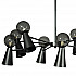 Подвесная люстра Loft IT Halley 10046/8 Black
