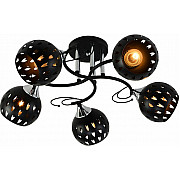 Потолочная люстра 01314-0.3-05 BK+CR