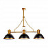 Подвесная люстра Lumina Deco Ettore LDP 710-3 BK+MD