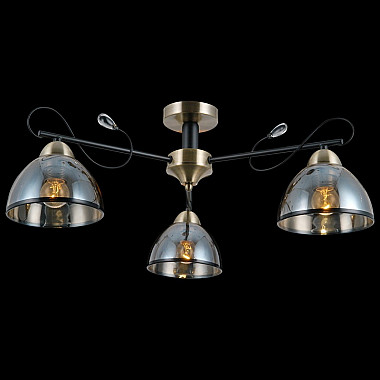 Потолочная люстра IL0251-3CSQ-79 BK AB