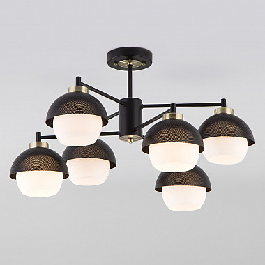 Потолочная люстра Nocciola 70106/6 черный Smart