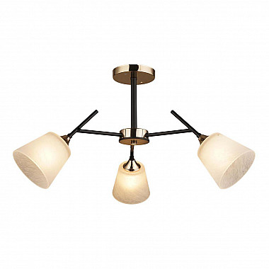 Потолочная люстра IMEX MD.1253-3-S BK+FGD