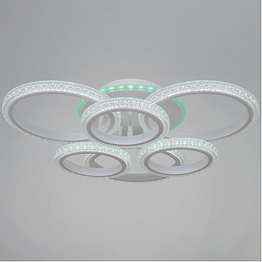 Потолочная люстра 06333-0.3-3+3A WH (RGB)