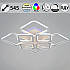 Потолочная люстра 09821-3.3-4+4 WH (RGB)