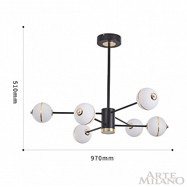 Потолочная люстра 272069/6 BK