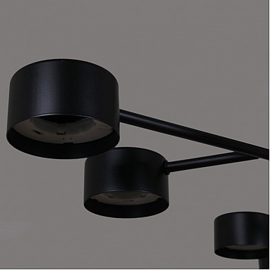 Потолочная люстра 03726-0.3-09 BK GX53