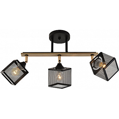 Спот 01591-3.3-03B BK+FGD+WOOD