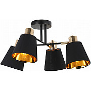 Потолочная люстра IL6116-4COU-79 BK GD Abelie