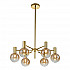 Подвесная люстра Indigo Collana 13015/6R Gold V000220