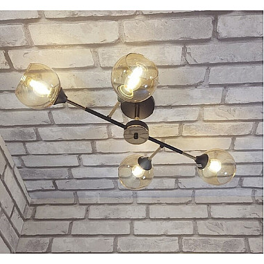 Потолочная люстра Linda SF3301/4C-MBK-GD