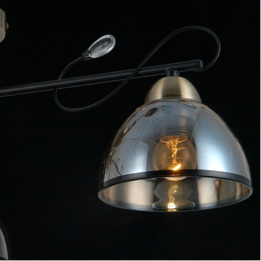 Потолочная люстра IL0251-3CSQ-79 BK AB