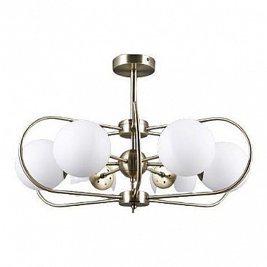 Потолочная люстра Elvan LU-39814/6-E27-BrWh