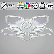 Потолочная люстра 09827-3.3-5+5A WH (RGB)