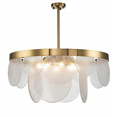 Подвесная люстра Indigo Bianco 12018/8R Brass V000013