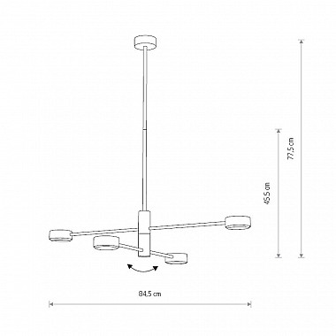 Подвесная люстра Nowodvorski Orbit 7941